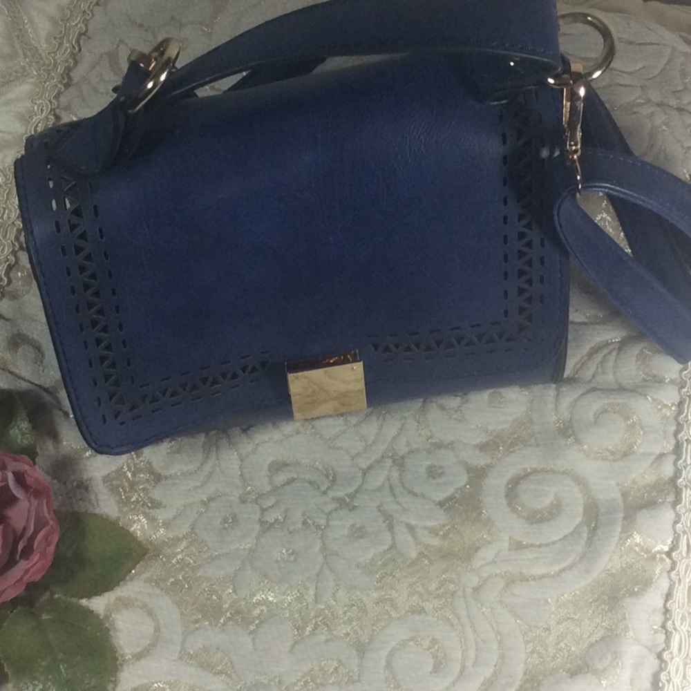 Navy Handbag
